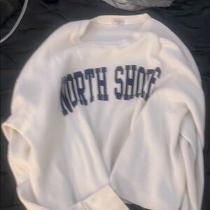 North Shore White Sweater from Brandy
